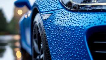 ceramic coating water beading